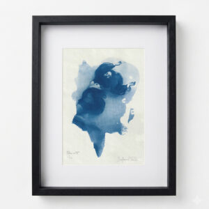 Bleu n°5 - 1/10 - 20x25cm