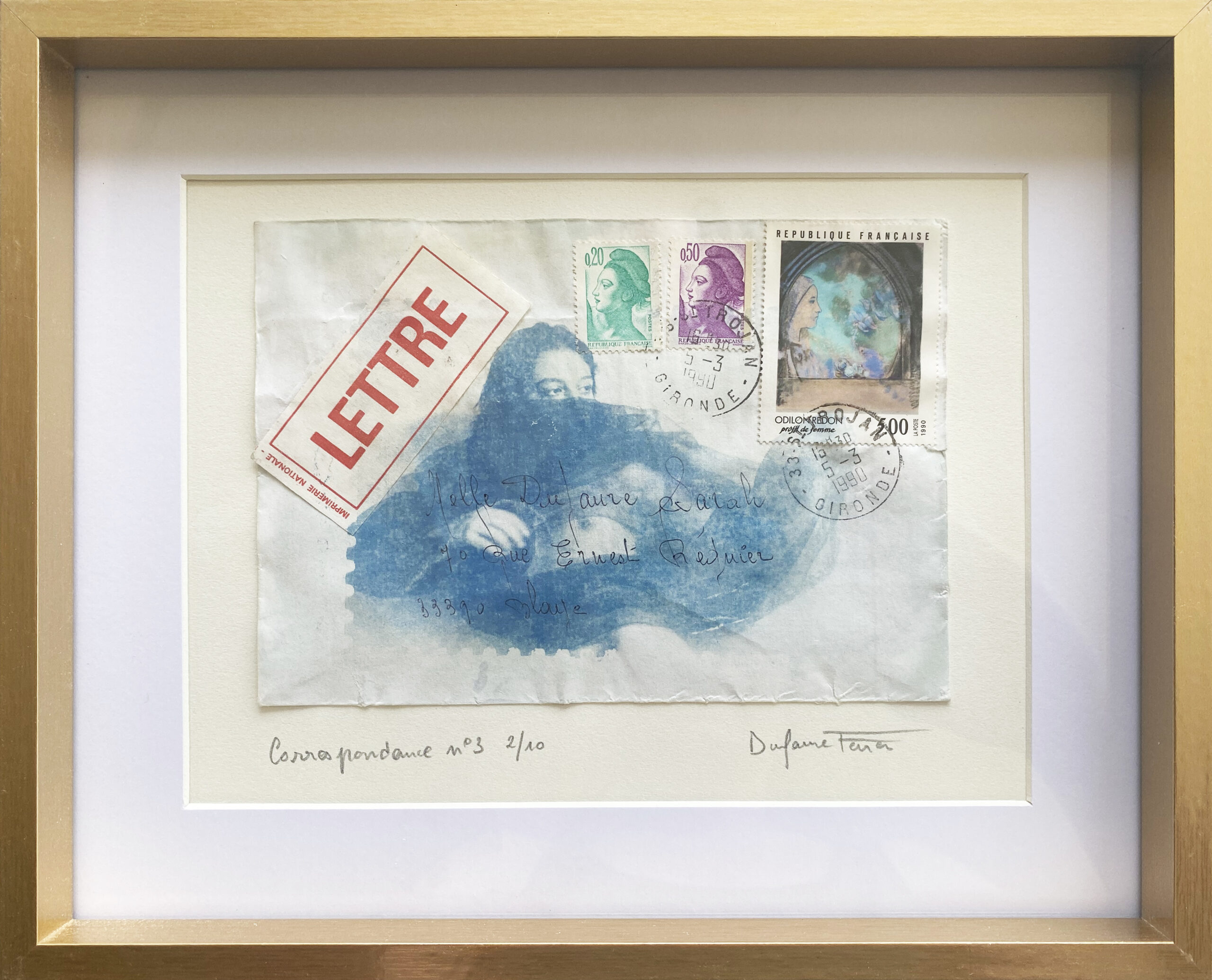 Correspondance n°3 - 2/10 - 20x25cm – Image 2